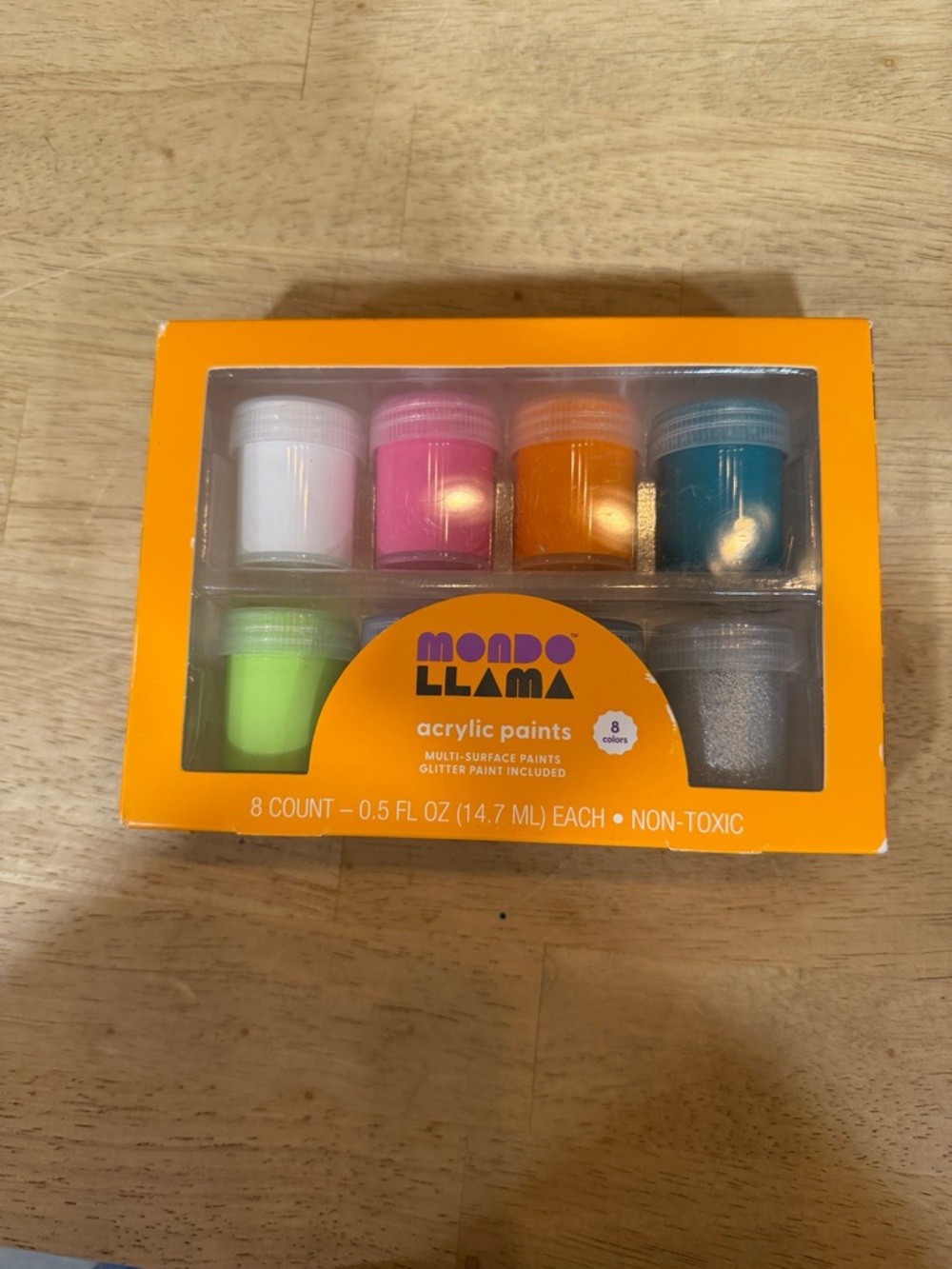 Acrylic Paint Set - Assorted Bright Colors